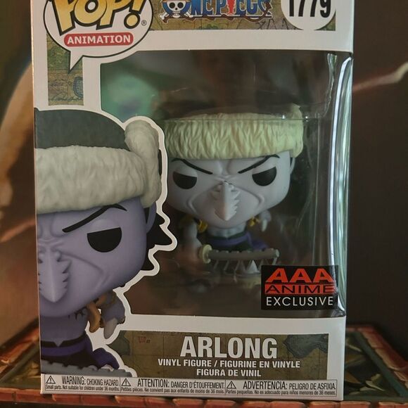 Funko AAA Anime Exclusive Arlong Figure - White and Purple 1779 - Picture 6 of 12